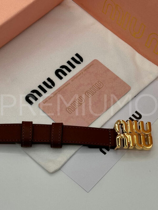 Miu Miu ремень PR541709 5