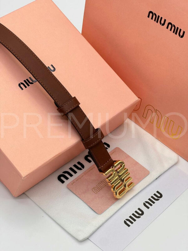 Miu Miu ремень PR541709 7