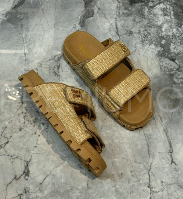 Miu Miu шлепанцы PR182192 2
