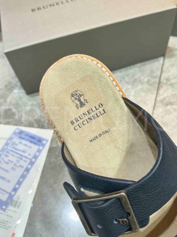 Brunello Cucinelli шлепанцы PR584167 6