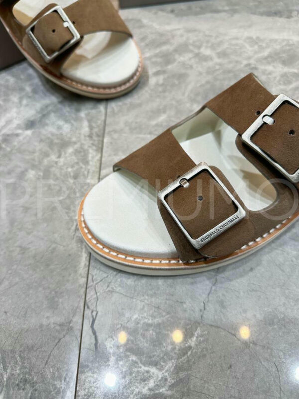 Brunello Cucinelli шлепанцы PR449258 5