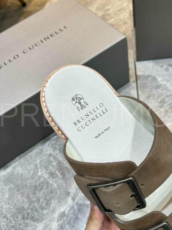 Brunello Cucinelli шлепанцы PR449258 6