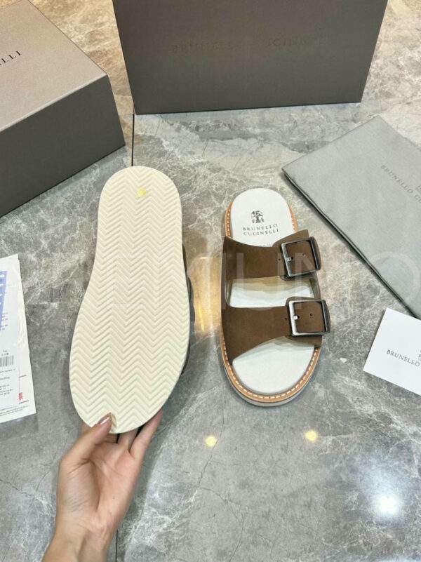 Brunello Cucinelli шлепанцы PR449258 3