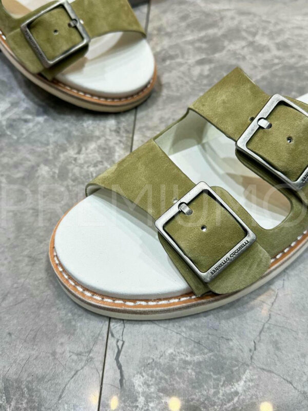 Brunello Cucinelli шлепанцы PR619295 3