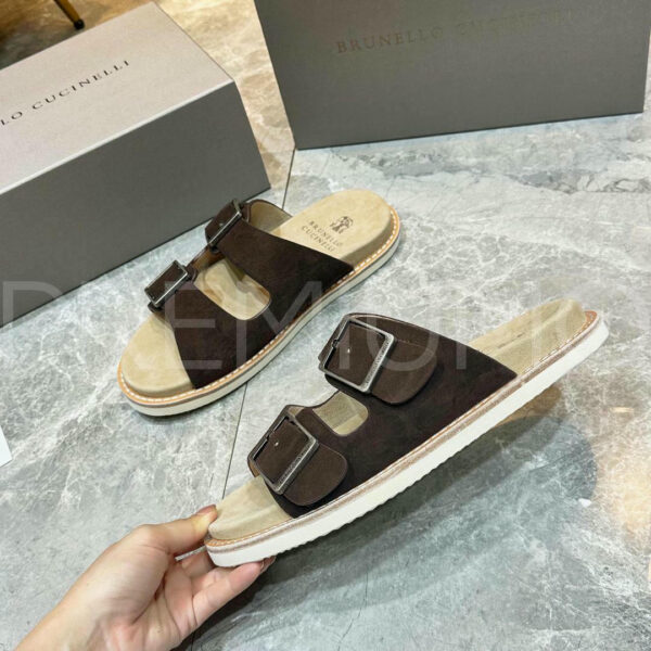 Brunello Cucinelli шлепанцы PR388819 4