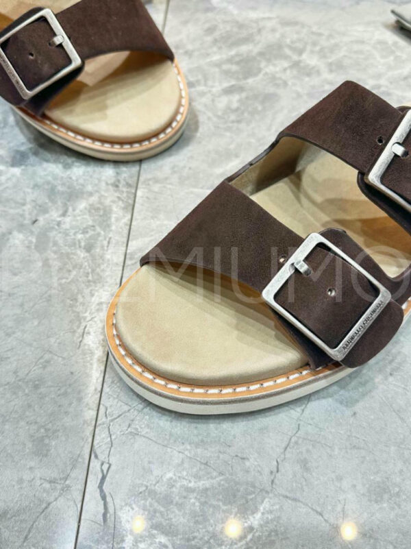Brunello Cucinelli шлепанцы PR388819 5