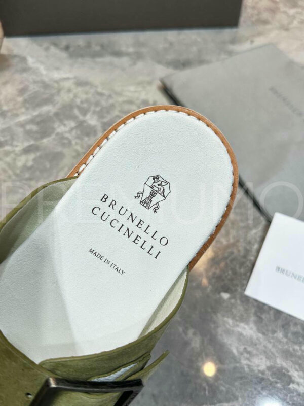 Brunello Cucinelli шлепанцы PR619295 8