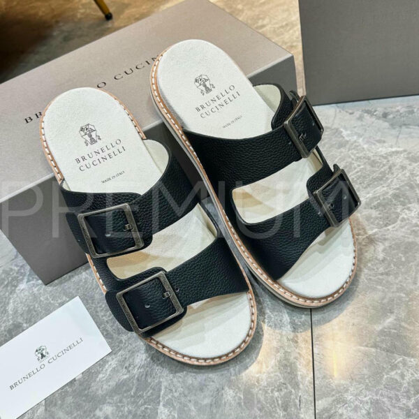 Brunello Cucinelli шлепанцы PR173026 6