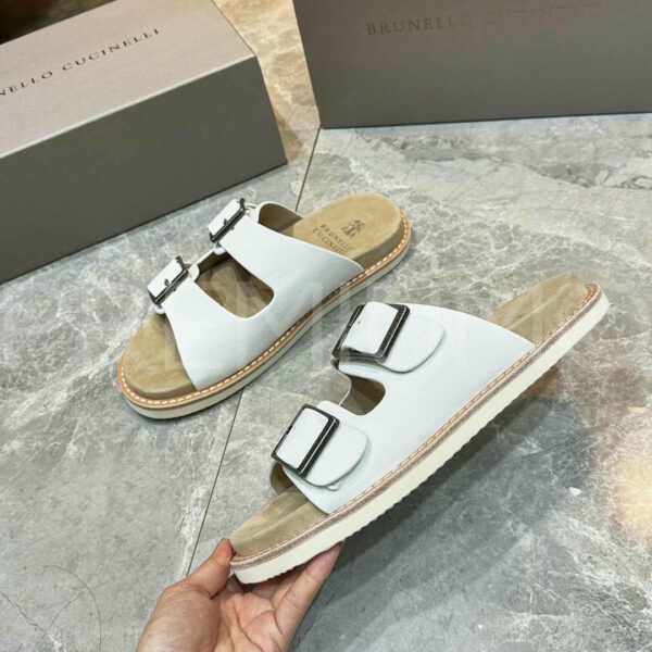 Brunello Cucinelli шлепанцы PR967890 6