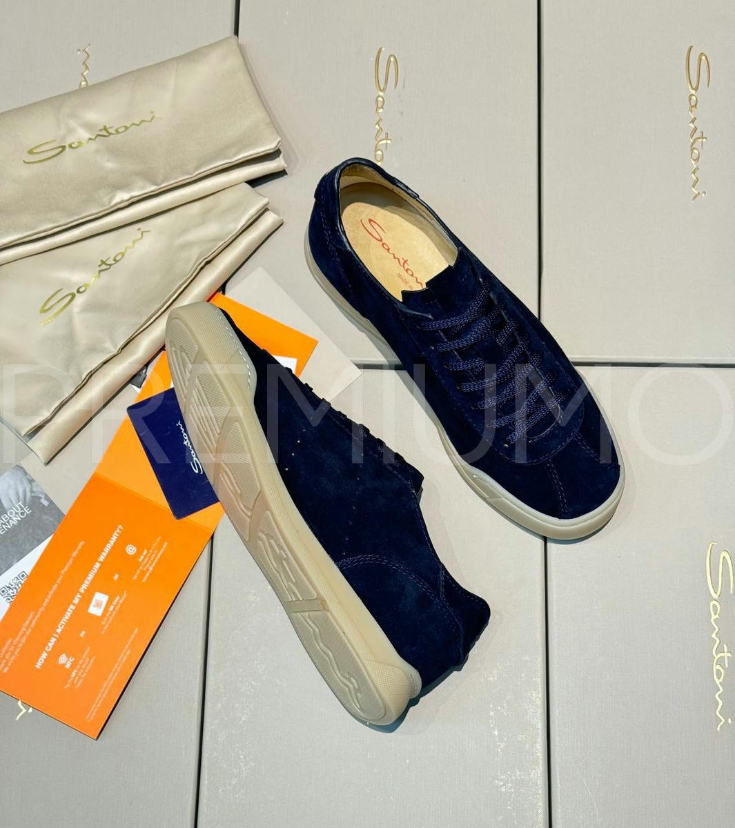 Santoni кроссовки PR881469 4 Santoni кроссовки PR881469 4