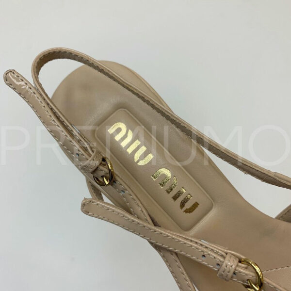 Miu Miu туфли PR424944 8