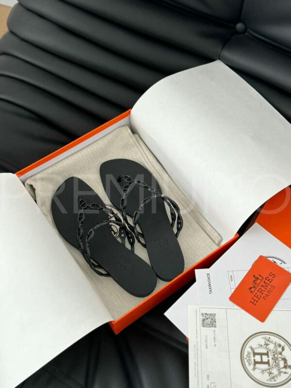 Hermes шлепанцы PR730531 2