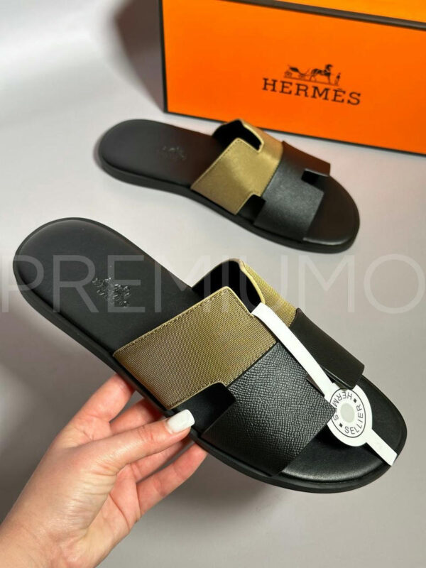 Hermes шлепанцы PR738192 4