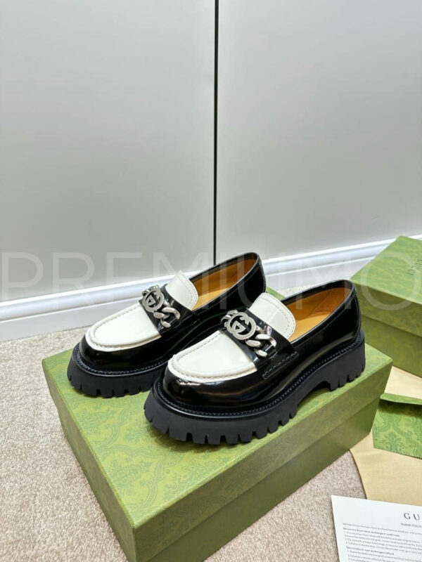 Gucci лоферы PR338646 4