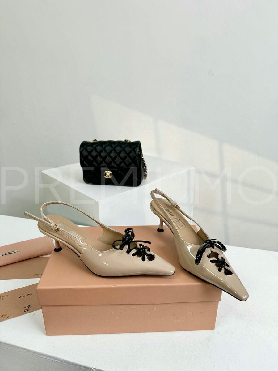 Miu Miu туфли PR591625 Miu Miu туфли PR591625