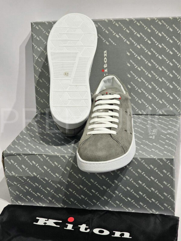 Kiton кроссовки PR847357 9
