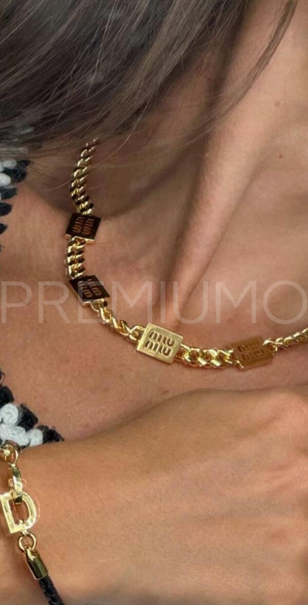 Miu miu колье PR198014 3