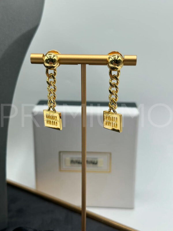 Miu miu серьги PR666197