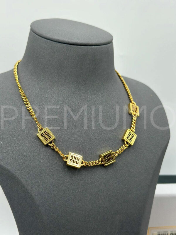 Miu miu колье PR198014