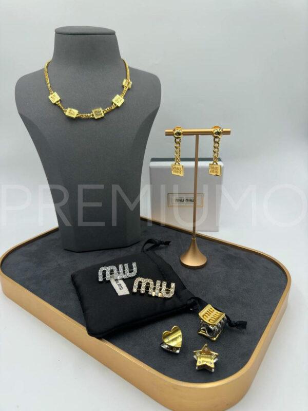 Miu miu серьги PR666197 2
