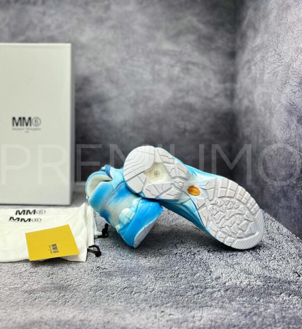 Maison Margiela кроссовки голубые дизайнерские PR256935 21