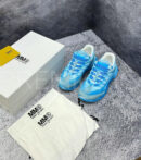 Maison Margiela кроссовки голубые дизайнерские PR256935 48