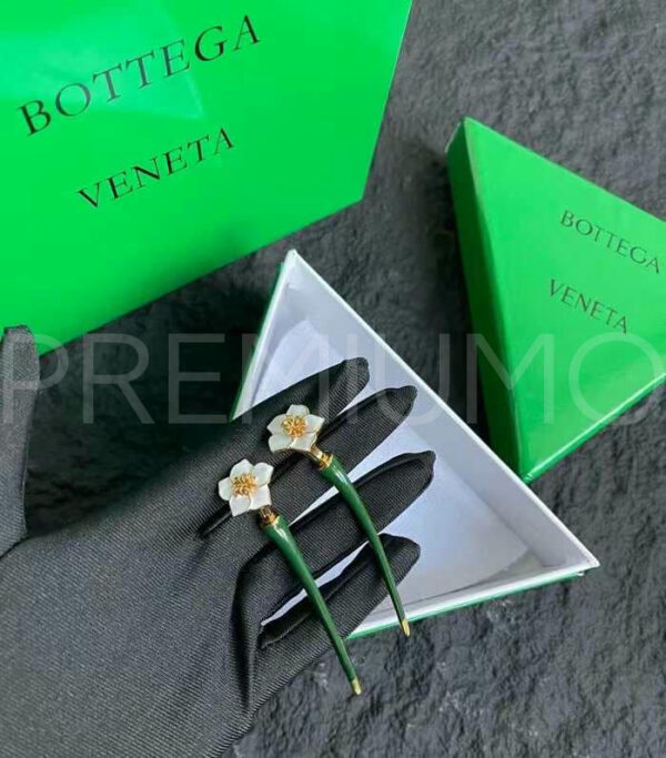 Bottega Veneta серьги PR827543 7