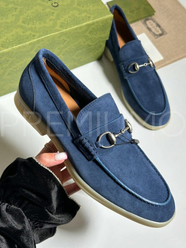 Gucci лоферы PR904581 3
