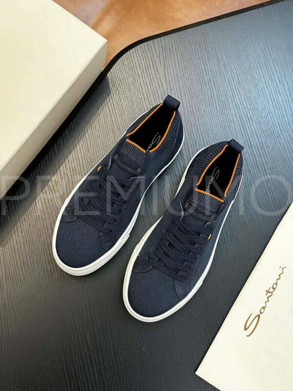 Santoni кроссовки PR648716 4