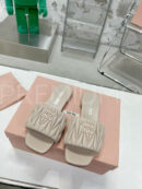 Miu Miu шлепанцы PR559302 6