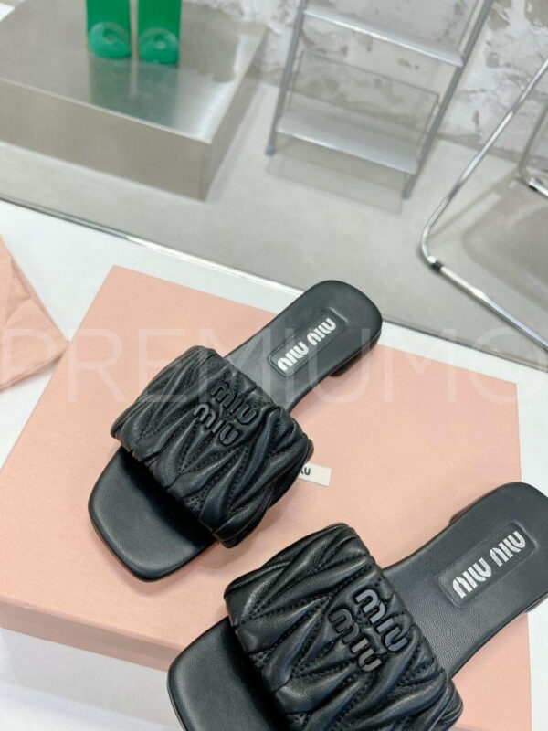 Miu Miu шлепанцы PR401007 4