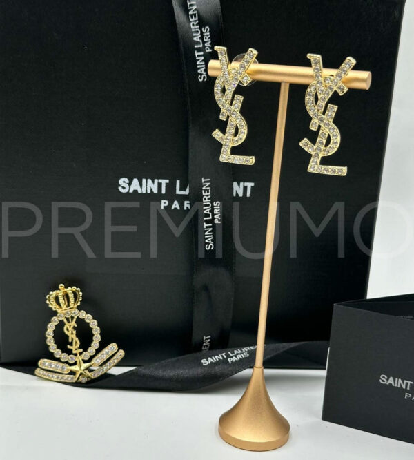 Yves Saint Laurent брошь PR619315