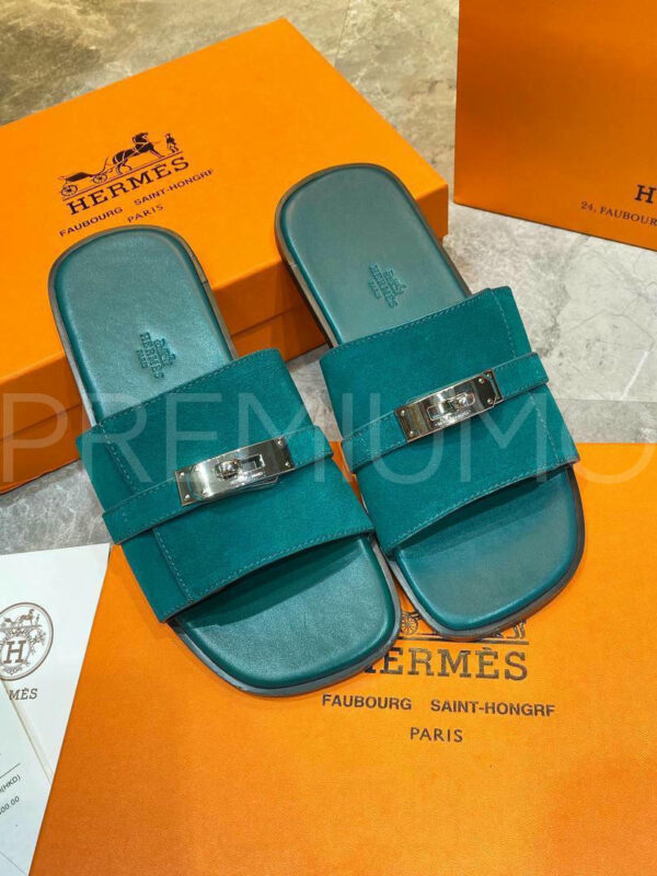 Hermes шлепанцы PR809817 6