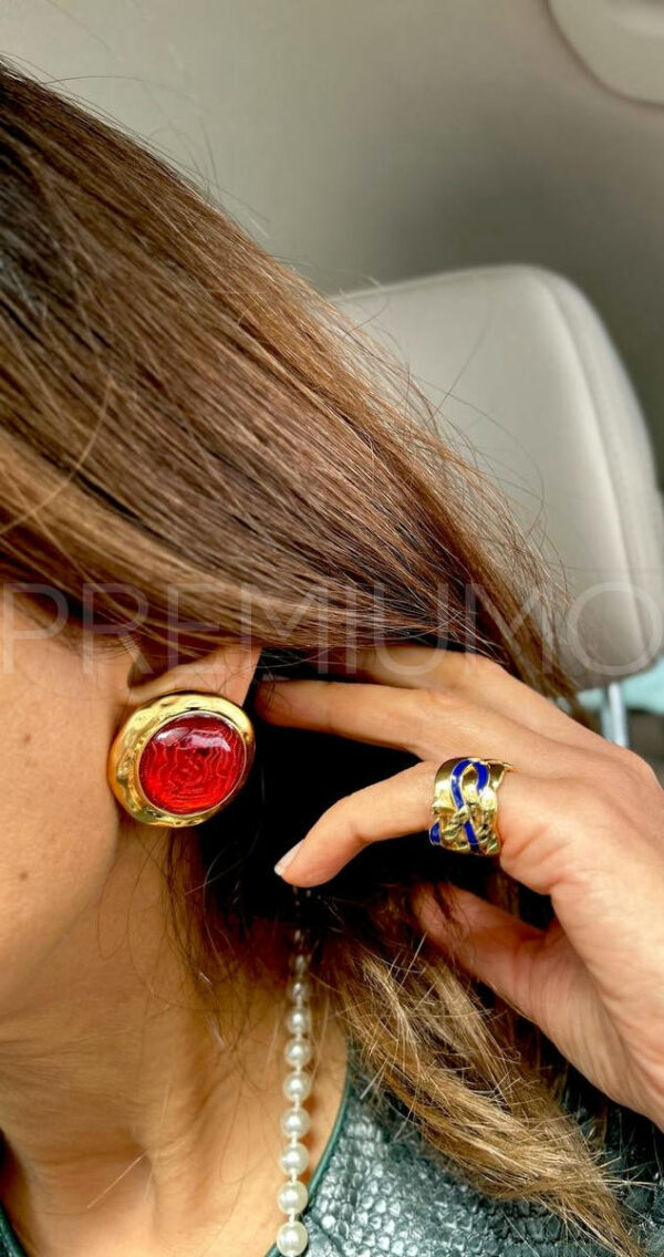 Yves Saint Laurent клипсы PR368730 4
