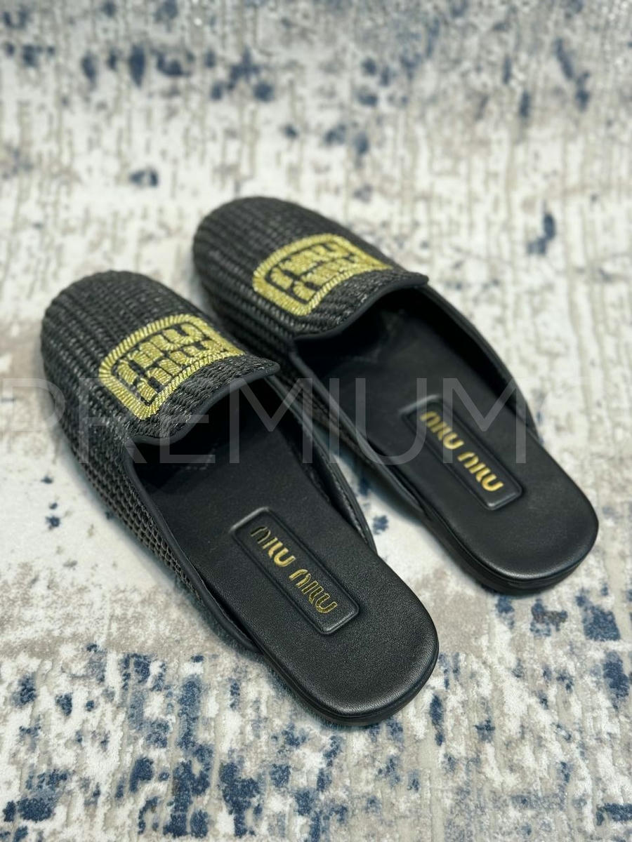 Miu Miu мюли PR932146 5 Miu Miu мюли PR932146 5