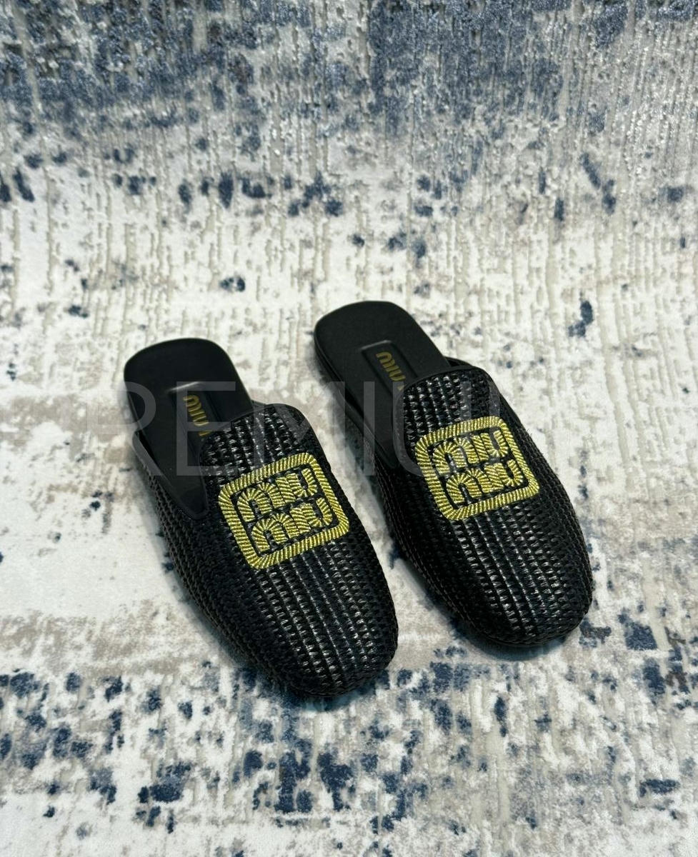 Miu Miu мюли PR932146 Miu Miu мюли PR932146