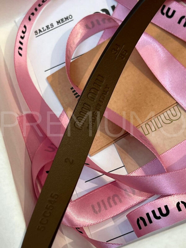 Miu Miu ремень PR348867 4