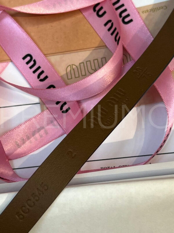 Miu Miu ремень PR564822 4