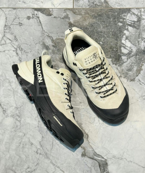 Maison Margiela & SALOMON кроссовки белые PR336972 3