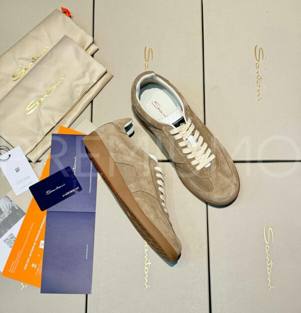 Santoni кроссовки PR299904 2