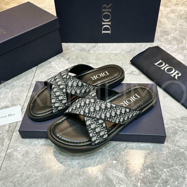 Christian Dior шлепанцы PR725416 4
