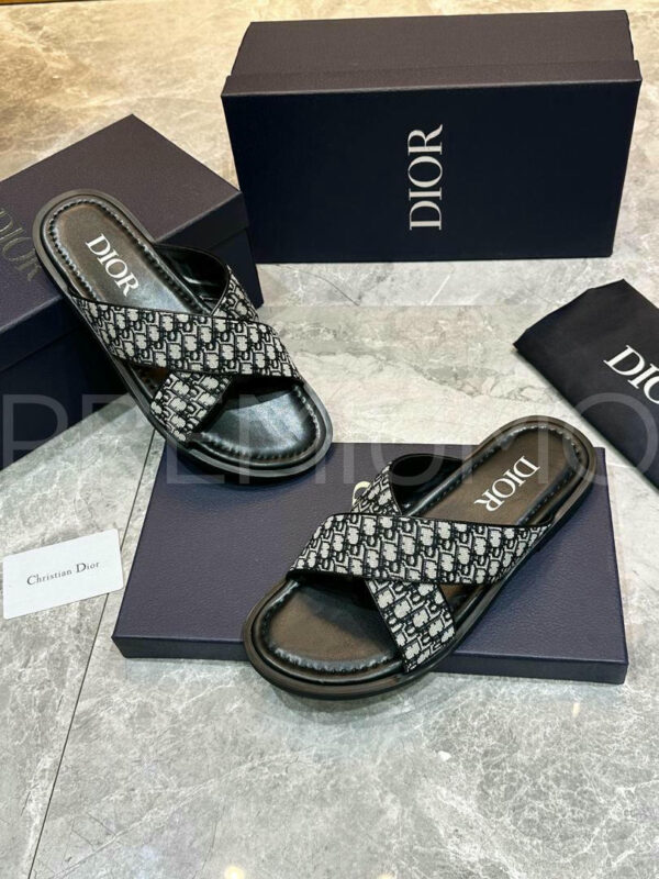 Christian Dior шлепанцы PR725416 6