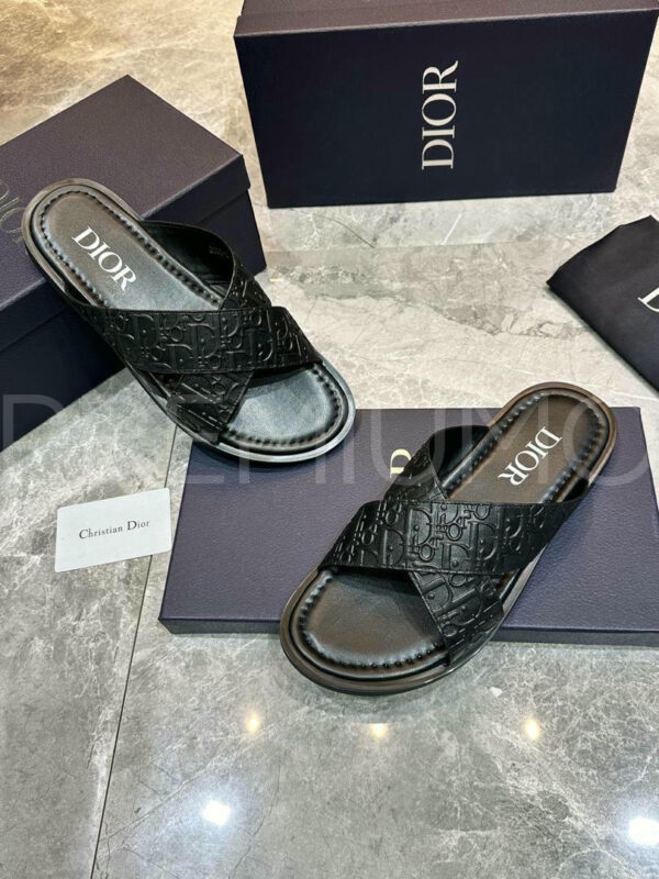 Christian Dior шлепанцы PR958457 6