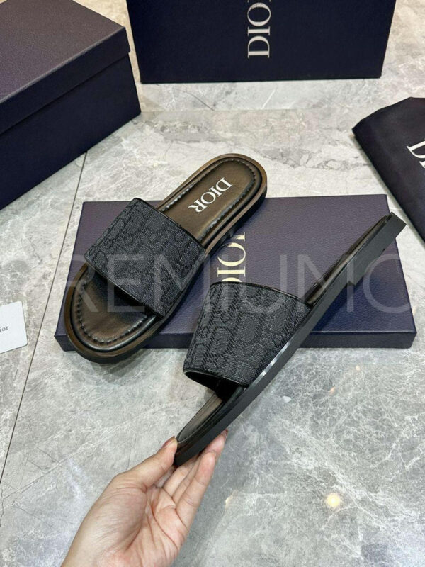 Christian Dior шлепанцы PR636951 4