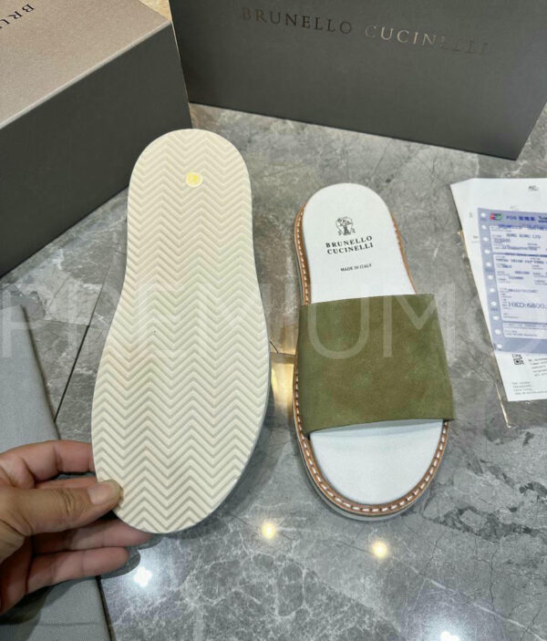 Brunello Cucinelli шлепанцы PR148487 6