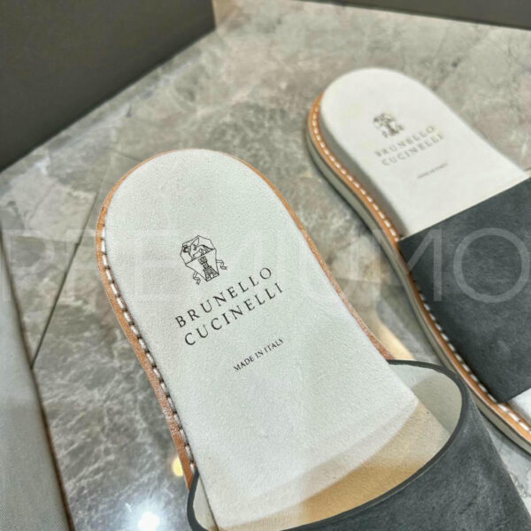 Brunello Cucinelli шлепанцы PR698964 2