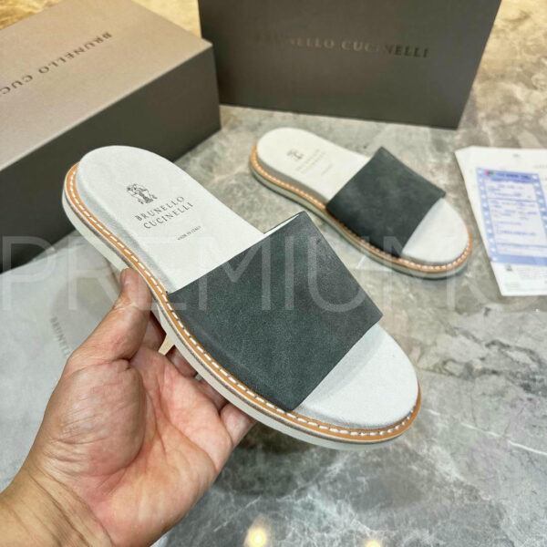 Brunello Cucinelli шлепанцы PR698964 6