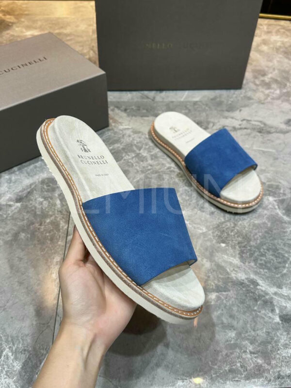 Brunello Cucinelli шлепанцы PR160725 7