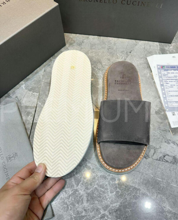 Brunello Cucinelli шлепанцы PR864776 2