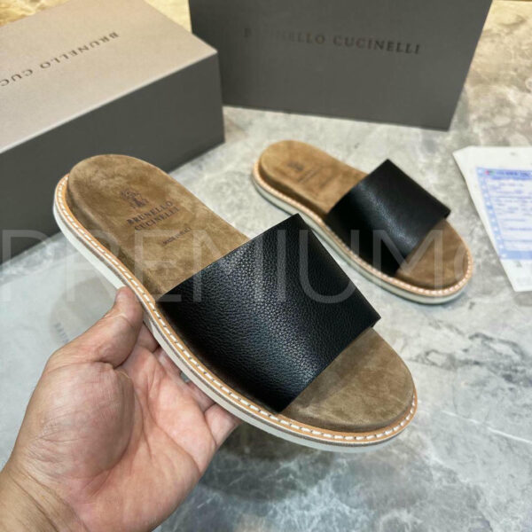 Brunello Cucinelli шлепанцы PR732297 3